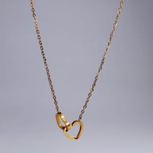 Double Heart Necklace