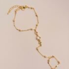 Elegant Gold Hand Chain