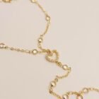 Elegant Gold Hand Chain