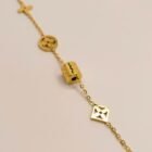 Golden Monogram Bracelet