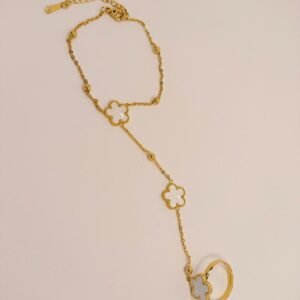 Monogram Clover Finger Chain