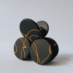 Marble Matte Claw Clip