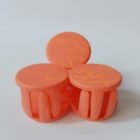Marble Matte Claw Clip