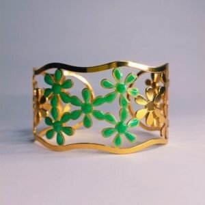 Mint Daisy Dream Cuff