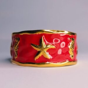 Starry Red Cuff